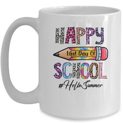 Happy Last Day Of School Hello Summer Student Teacher Mug | teecentury