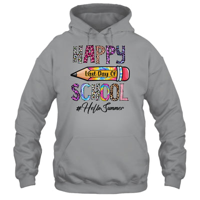 Happy Last Day Of School Hello Summer Student Teacher Shirt & Tank Top | teecentury
