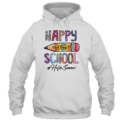 Happy Last Day Of School Hello Summer Student Teacher Shirt & Tank Top | teecentury