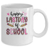 Happy Last Day Of School Leopard Teacher End Of School Year Mug | teecentury