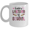Happy Last Day Of School Leopard Teacher End Of School Year Mug | teecentury
