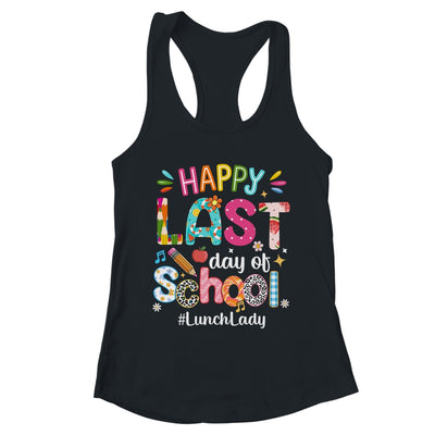 Happy Last Day Of School Lunch Lady Life Summer Funny Shirt & Tank Top | teecentury