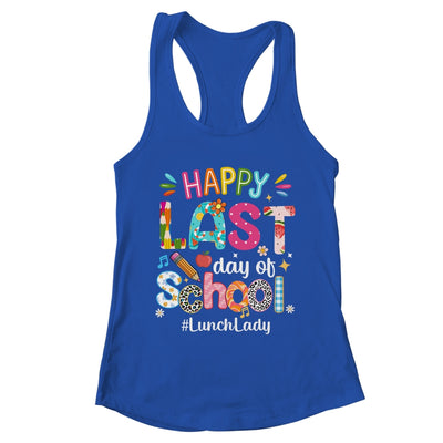 Happy Last Day Of School Lunch Lady Life Summer Funny Shirt & Tank Top | teecentury