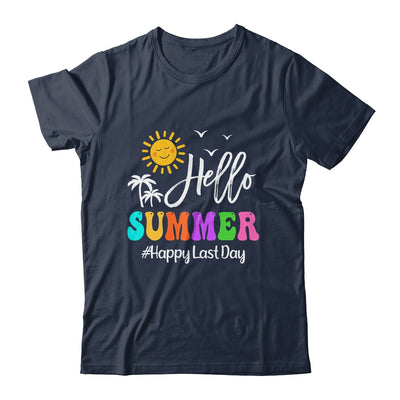 Happy Last Day Of School Teacher Student Hello Summer Shirt & Tank Top | teecentury