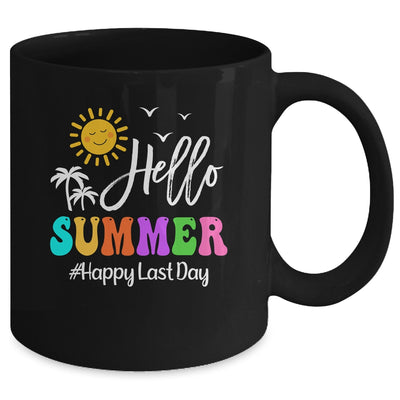 Happy Last Day Of School Teacher Student Hello Summer Mug | teecentury