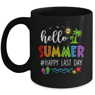 Happy Last Day Of School Teacher Student Hello Summer Mug | teecentury
