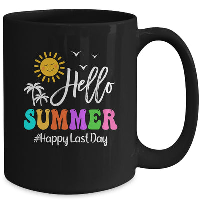 Happy Last Day Of School Teacher Student Hello Summer Mug | teecentury