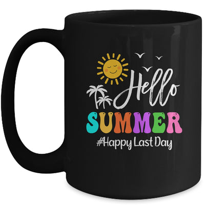 Happy Last Day Of School Teacher Student Hello Summer Mug | teecentury