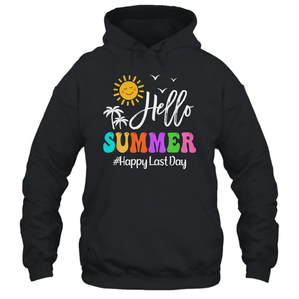Happy Last Day Of School Teacher Student Hello Summer Shirt & Tank Top | teecentury
