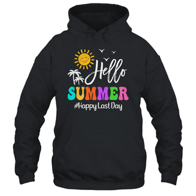 Happy Last Day Of School Teacher Student Hello Summer Shirt & Tank Top | teecentury