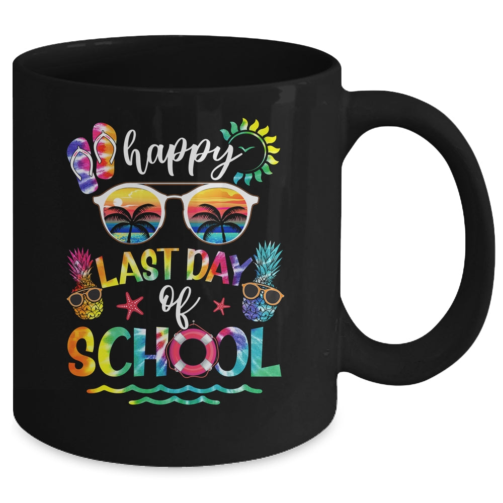 Happy Last Day Of School Teachers End Of Year Students Mug | teecentury