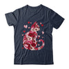 Happy Meowentine's Day Funny Girls Cat Valentines Day Women Shirt & Tank Top | teecentury