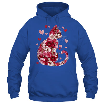 Happy Meowentine's Day Funny Girls Cat Valentines Day Women Shirt & Tank Top | teecentury