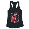 Happy Meowentine's Day Funny Girls Cat Valentines Day Women Shirt & Tank Top | teecentury