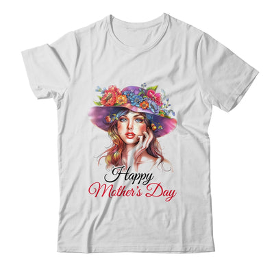 Happy Mother's Day Cute Floral Mom Mommy Grandma Womens Shirt & Tank Top | teecentury