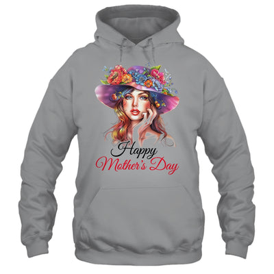 Happy Mother's Day Cute Floral Mom Mommy Grandma Womens Shirt & Tank Top | teecentury