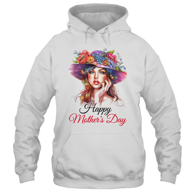 Happy Mother's Day Cute Floral Mom Mommy Grandma Womens Shirt & Tank Top | teecentury