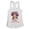 Happy Mother's Day Cute Floral Mom Mommy Grandma Womens Shirt & Tank Top | teecentury