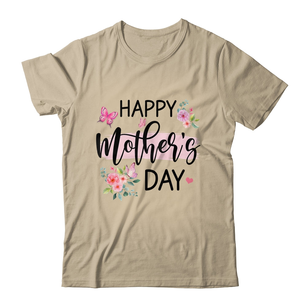 Happy Mother's Day Funny Cute Floral Flower For Mom Grandma Shirt & Tank Top | teecentury