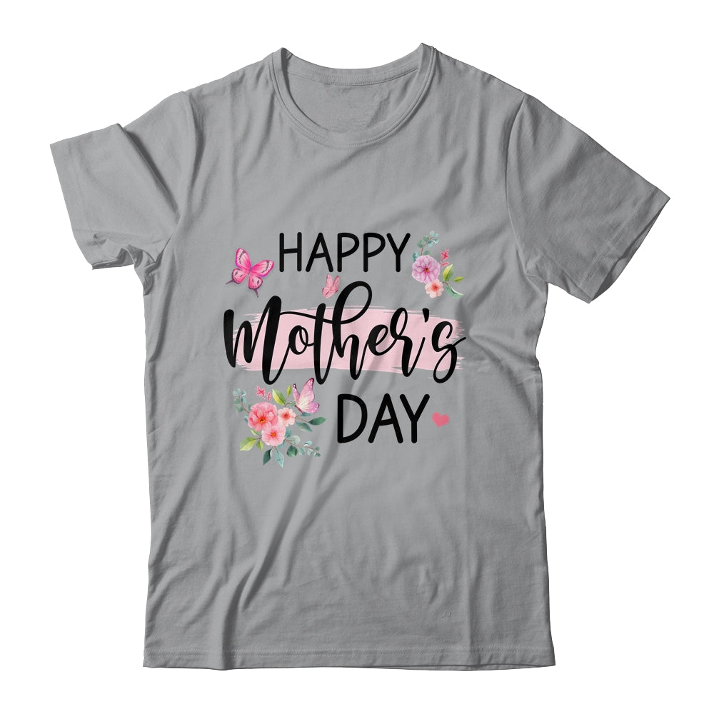 Happy Mother's Day Funny Cute Floral Flower For Mom Grandma Shirt & Tank Top | teecentury