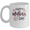 Happy Mother's Day Funny Cute Floral Flower For Mom Grandma Mug | teecentury