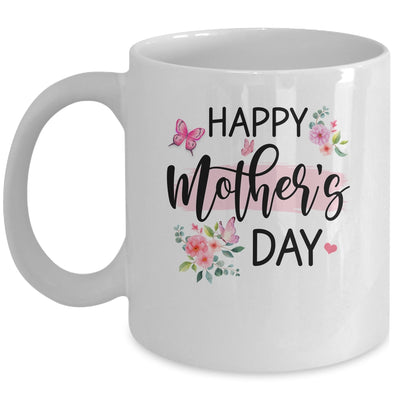 Happy Mother's Day Funny Cute Floral Flower For Mom Grandma Mug | teecentury