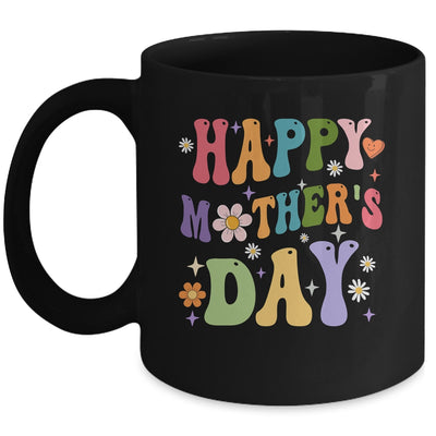 Happy Mothers Day For Women Mom Grandma Love Groovy Mug | teecentury