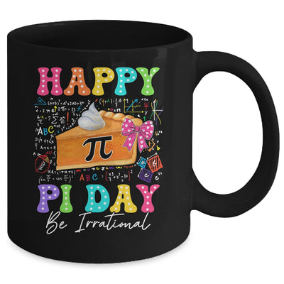 Happy Pi Day Funny Math Coach Teacher Pi Day Coquette Bow Mug | teecentury