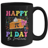 Happy Pi Day Funny Math Coach Teacher Pi Day Coquette Bow Mug | teecentury