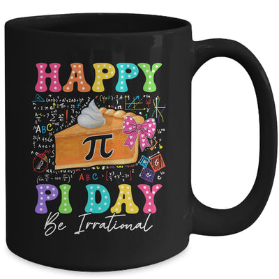 Happy Pi Day Funny Math Coach Teacher Pi Day Coquette Bow Mug | teecentury