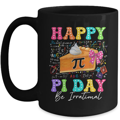 Happy Pi Day Funny Math Coach Teacher Pi Day Coquette Bow Mug | teecentury