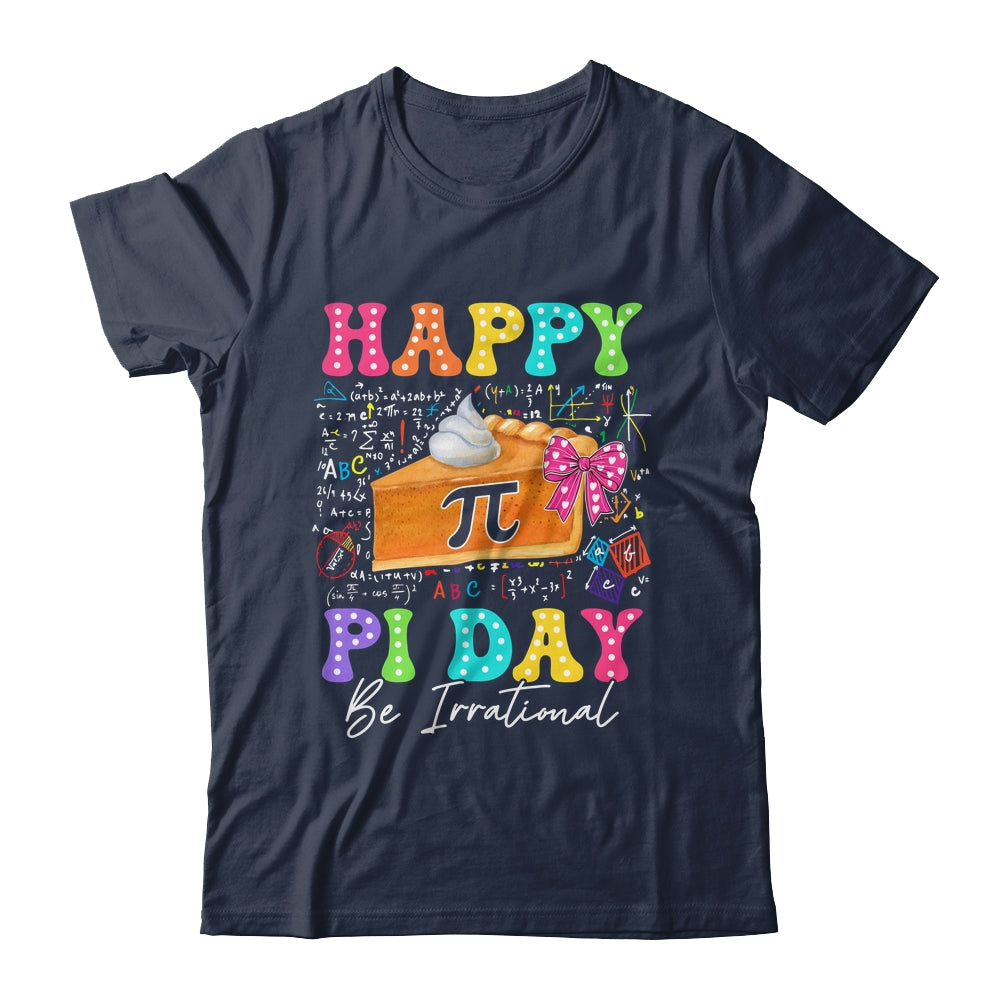 Happy Pi Day Funny Math Coach Teacher Pi Day Coquette Bow Shirt & Hoodie | teecentury