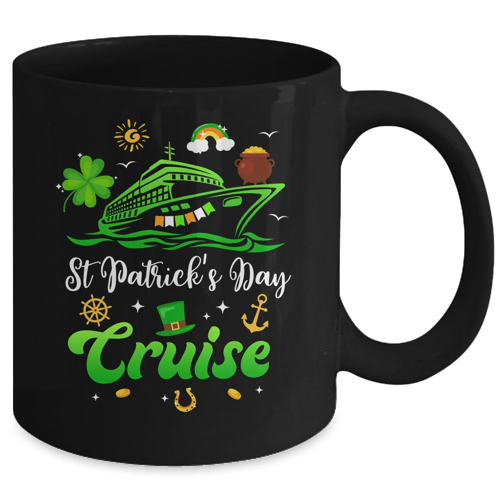Happy St Patrick's Day Funny Cruise Ship Cruising Family Mug | teecentury