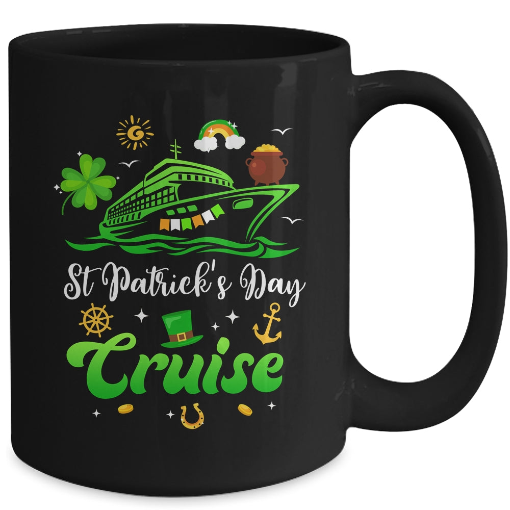 Happy St Patrick's Day Funny Cruise Ship Cruising Family Mug | teecentury