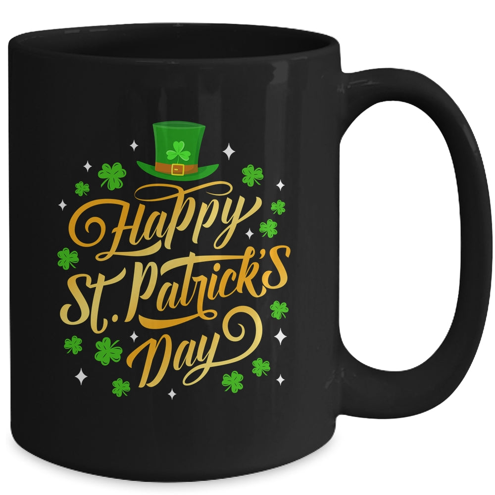 Happy St Patrick's Day Irish Shamrock Family Lucky Day Mug | teecentury