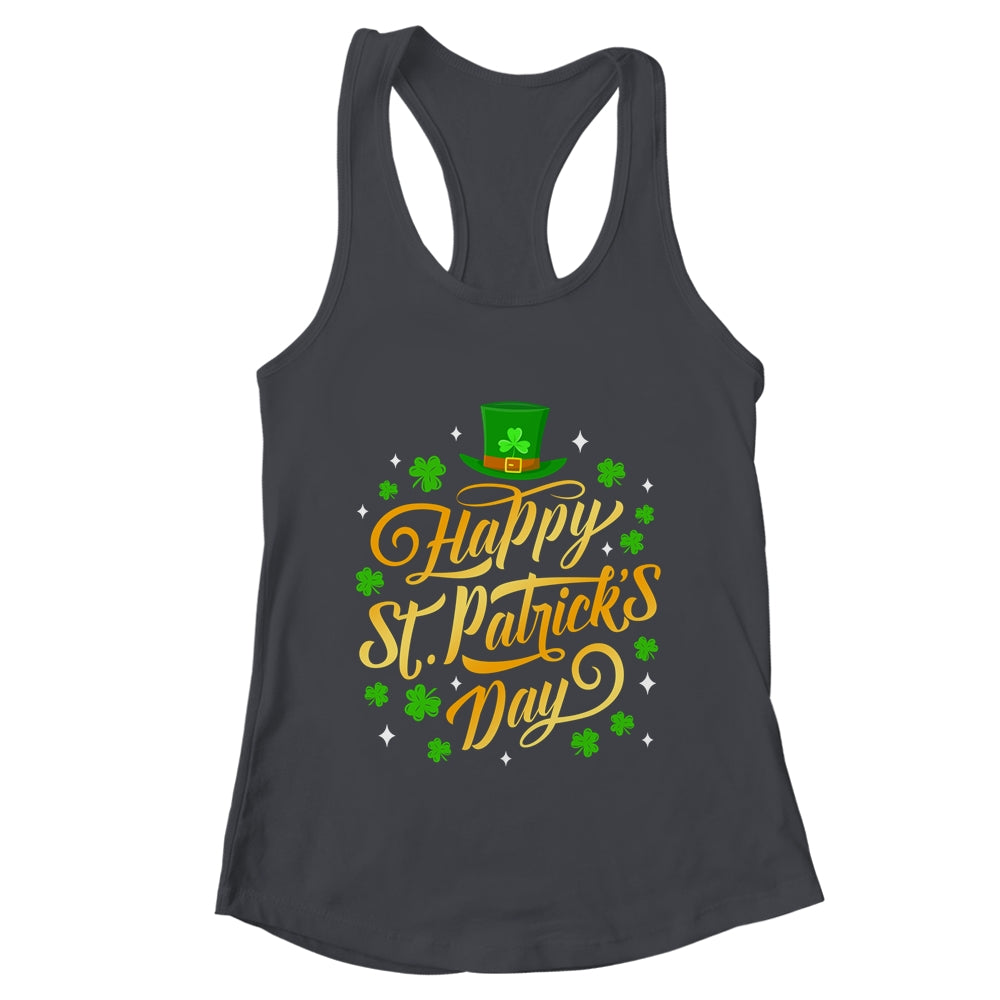 Happy St Patrick's Day Irish Shamrock Family Lucky Day Shirt & Tank Top | teecentury
