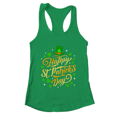 Happy St Patrick's Day Irish Shamrock Family Lucky Day Shirt & Tank Top | teecentury