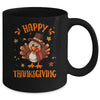 Happy Thanksgiving For Turkey Day Family Dinner Mug | teecentury