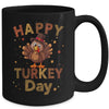 Happy Turkey Day 2023 Autumn Fall Thanksgiving Family Kids Mug | teecentury