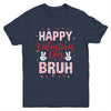 Happy Valentines Day Bruh Heart Love Valentine Boys Girls Youth Shirt | teecentury