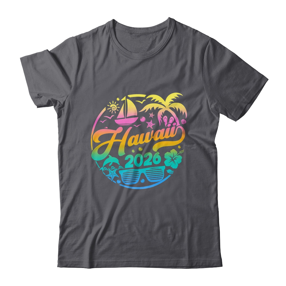Hawaii 2026 Family Vacation Beach Matching Group Shirt & Tank Top | teecentury