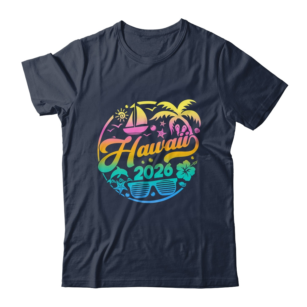 Hawaii 2026 Family Vacation Beach Matching Group Shirt & Tank Top | teecentury