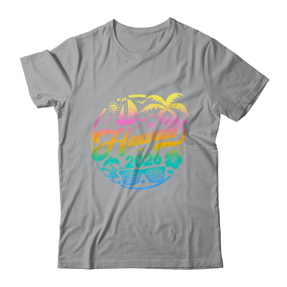 Hawaii 2026 Family Vacation Beach Matching Group Shirt & Tank Top | teecentury