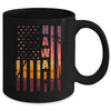 Hawaii Beach Sunset American Flag Hawaiian Island Travel Mug | teecentury