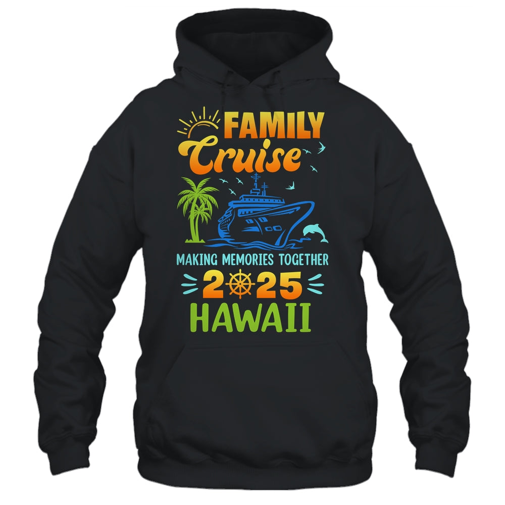 Hawaii Cruise 2025 Family Friends Group Vacation Matching Shirt & Tank Top | teecentury