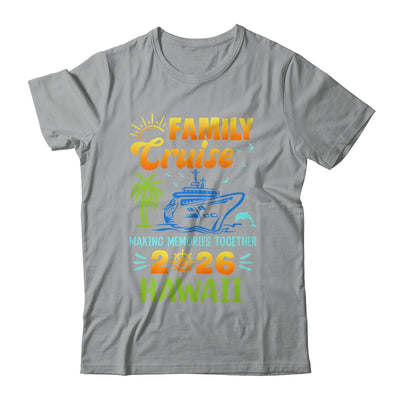 Hawaii Cruise 2026 Family Friends Group Vacation Matching Shirt & Tank Top | teecentury
