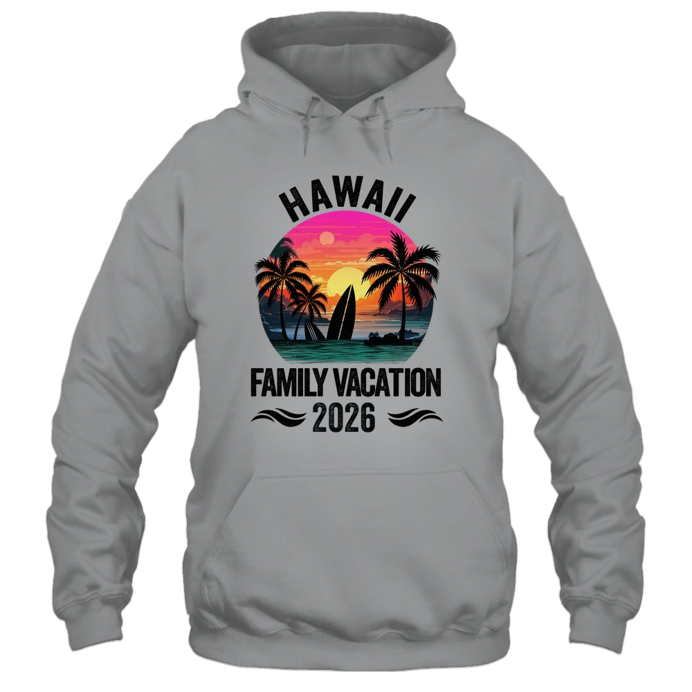 Hawaii Family Vacation 2026 Matching Outfits Beach Summer Shirt & Tank Top | teecentury