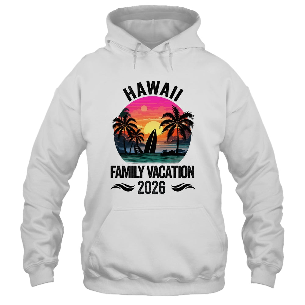 Hawaii Family Vacation 2026 Matching Outfits Beach Summer Shirt & Tank Top | teecentury