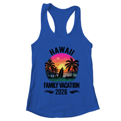 Hawaii Family Vacation 2026 Matching Outfits Beach Summer Shirt & Tank Top | teecentury