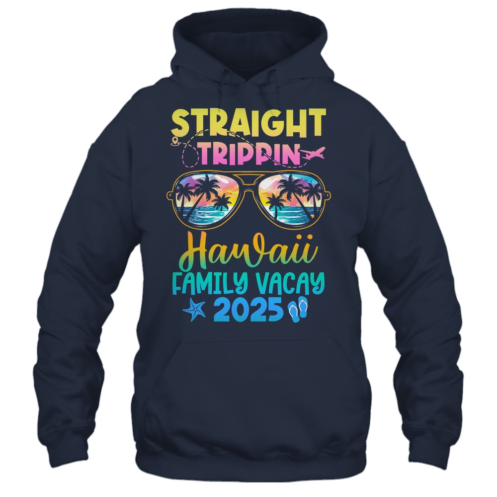 Hawaii Family Vacay Vacation 2025 Straight Trippin Shirt & Tank Top | teecentury